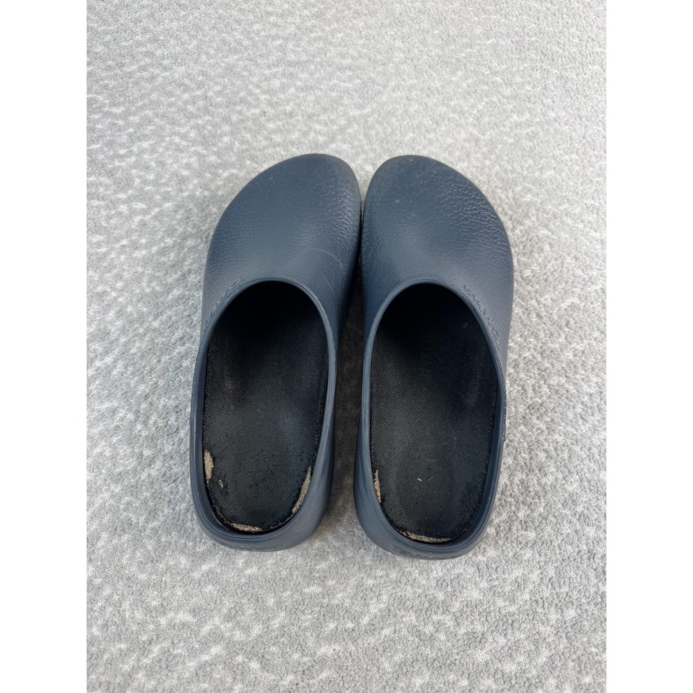 Birki's Shoes Womens Size 8 Blue Slip On Clog Polyurethane Slip Resistant - Picture 3 of 7